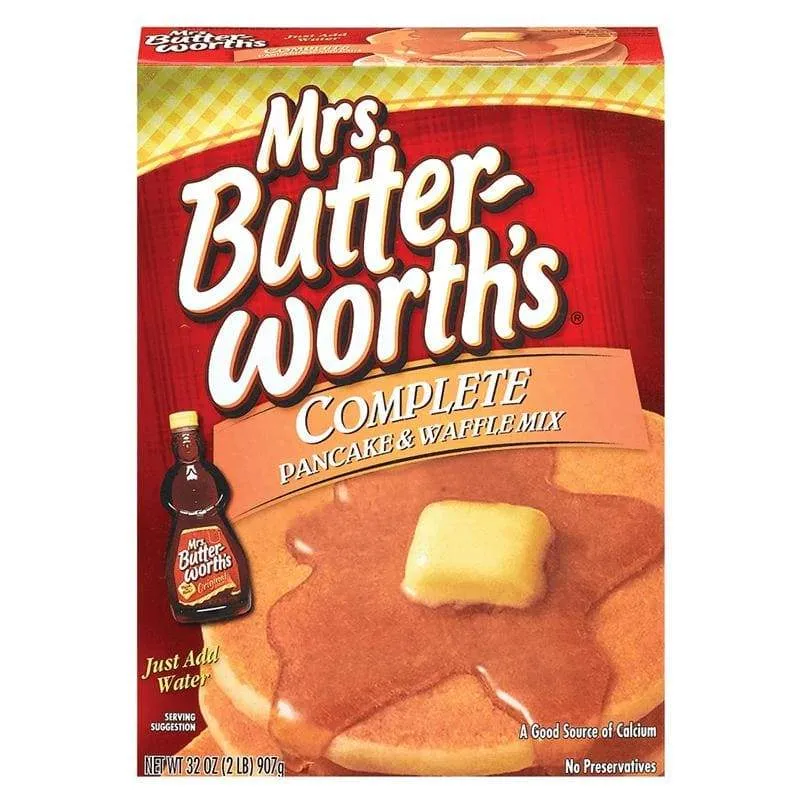 Mrs. Butterworth's Complete Pancake and Waffle Mix, smjesa za američke palačinke od 907g