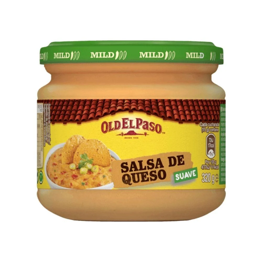 Old El Paso Salsa de Queso, umak od sira s crvenim paprikama od 320g