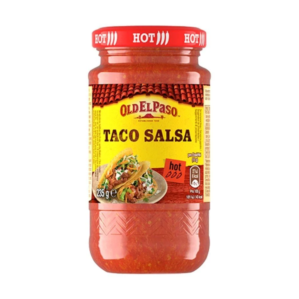 Old El Paso Taco Salsa Hot, ljuti umak od rajčice od 235g