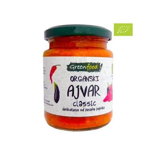 Organski ajvar blagi Greenfood 260g Akcija