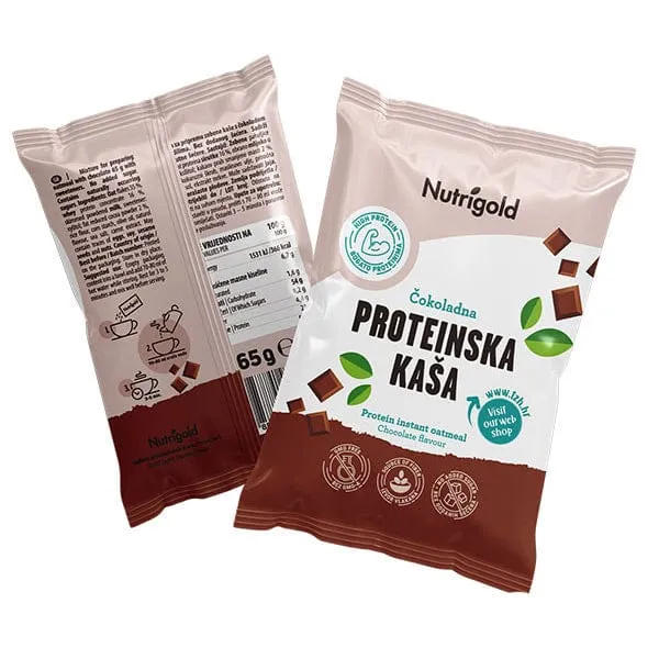 Proteinska kaš Čokolada 65g Nutrigold