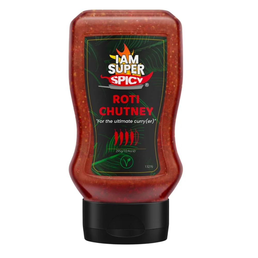 Ja sam Super Spicy Roti Chutney, ljuti umak od 295g