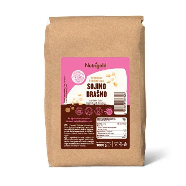 Sojino brašno 1000g Nutrigold
