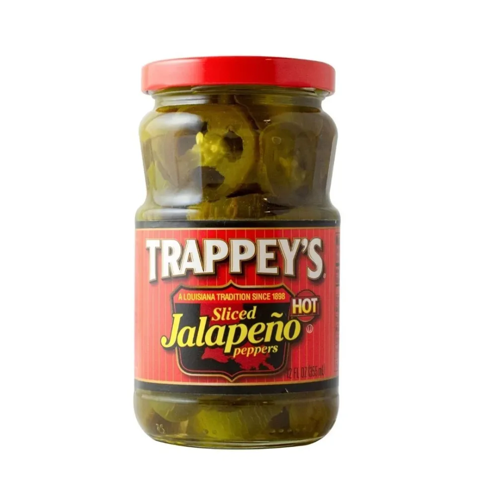 Trappey's Jalapeño Peppers Sliced, kiseli jalapeño papričica narezana 340g