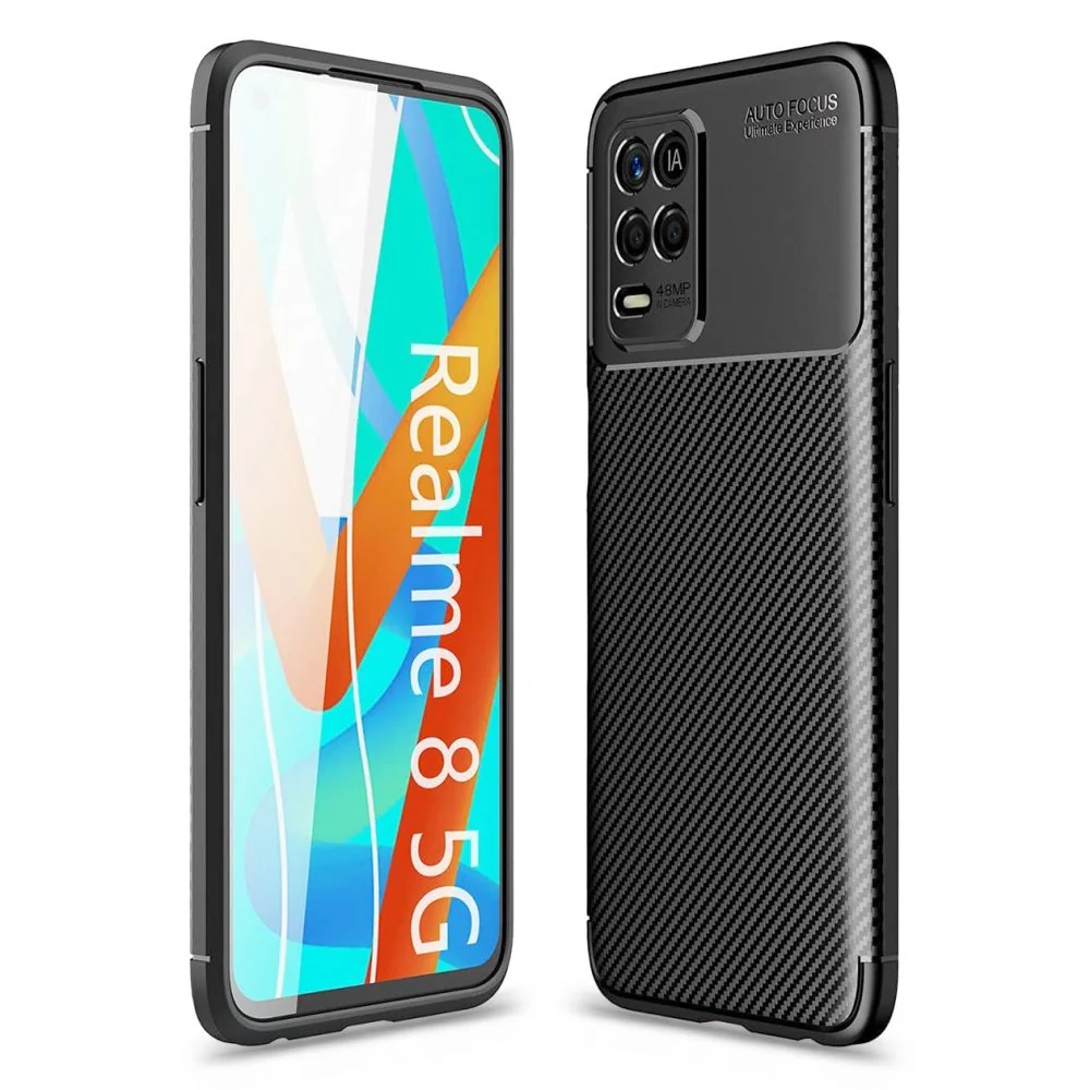 TECH-PROTECT TPU CARBON MASKA ZA REALME 8 5G / NARZO 30 5G