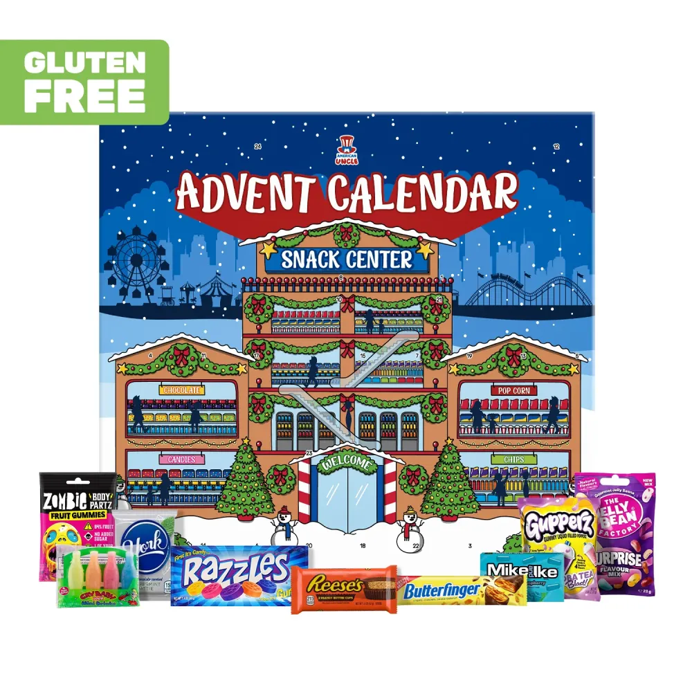 [BEZ GLUTENA] Snack Center, Adventski kalendar s 24 snack slatkih i slanih delicija iz cijelog svijeta