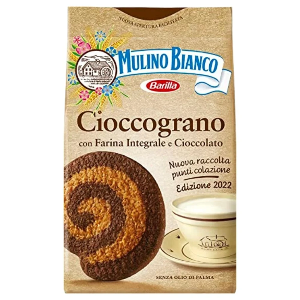 Cioccograno Mulino Bianco, integralni keksi s čokoladom od 330g