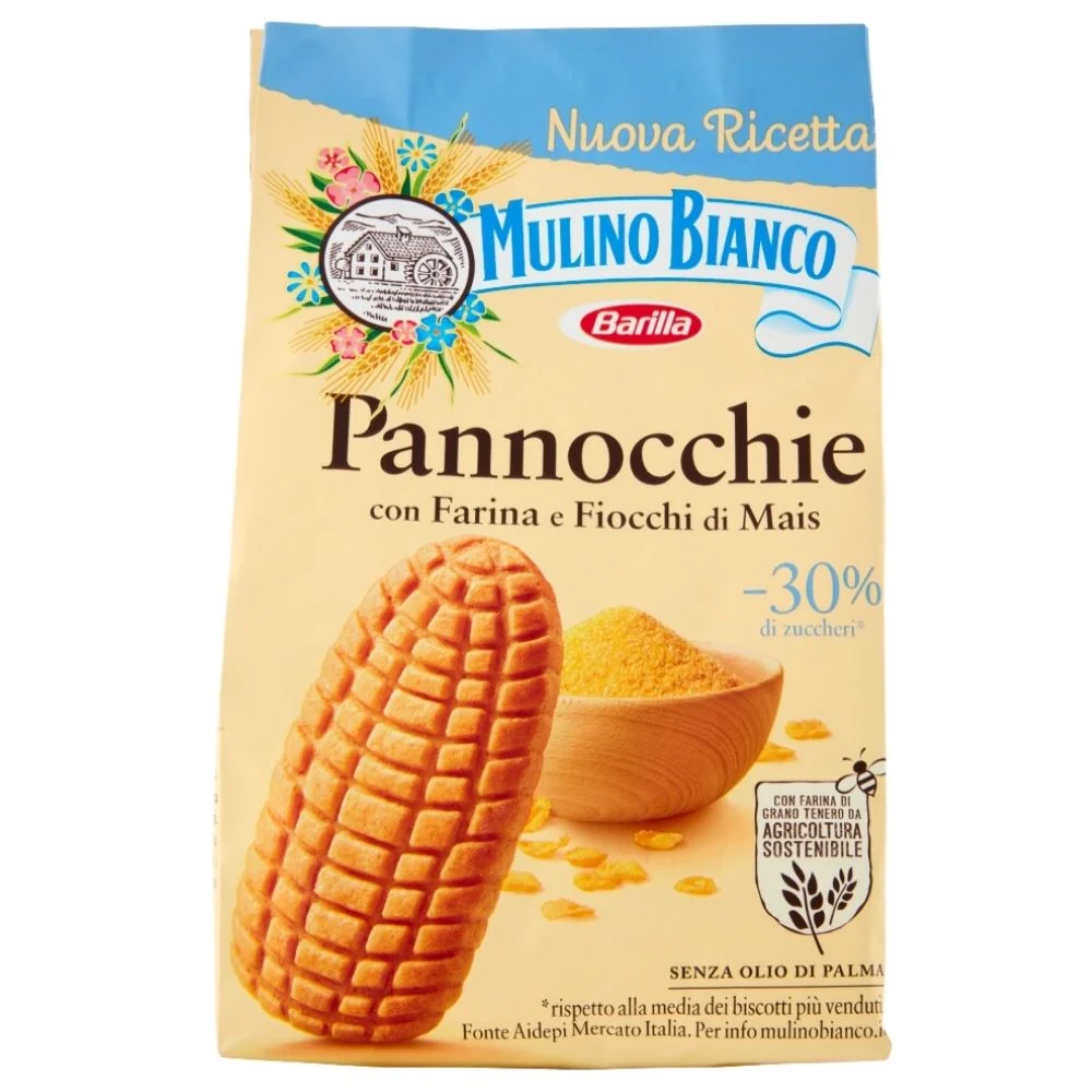 Pannocchie Mulino Bianco, keksi s kukuruznim pahuljicama od 350g