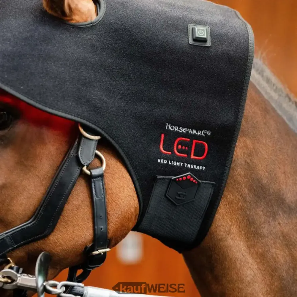 Horseware LED štitnik za potiljak | Terapija crvenim i infracrvenim svjetlom | Bežični i na baterije