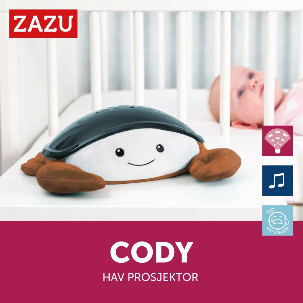 Zazu Cody noćna lampica - Brun