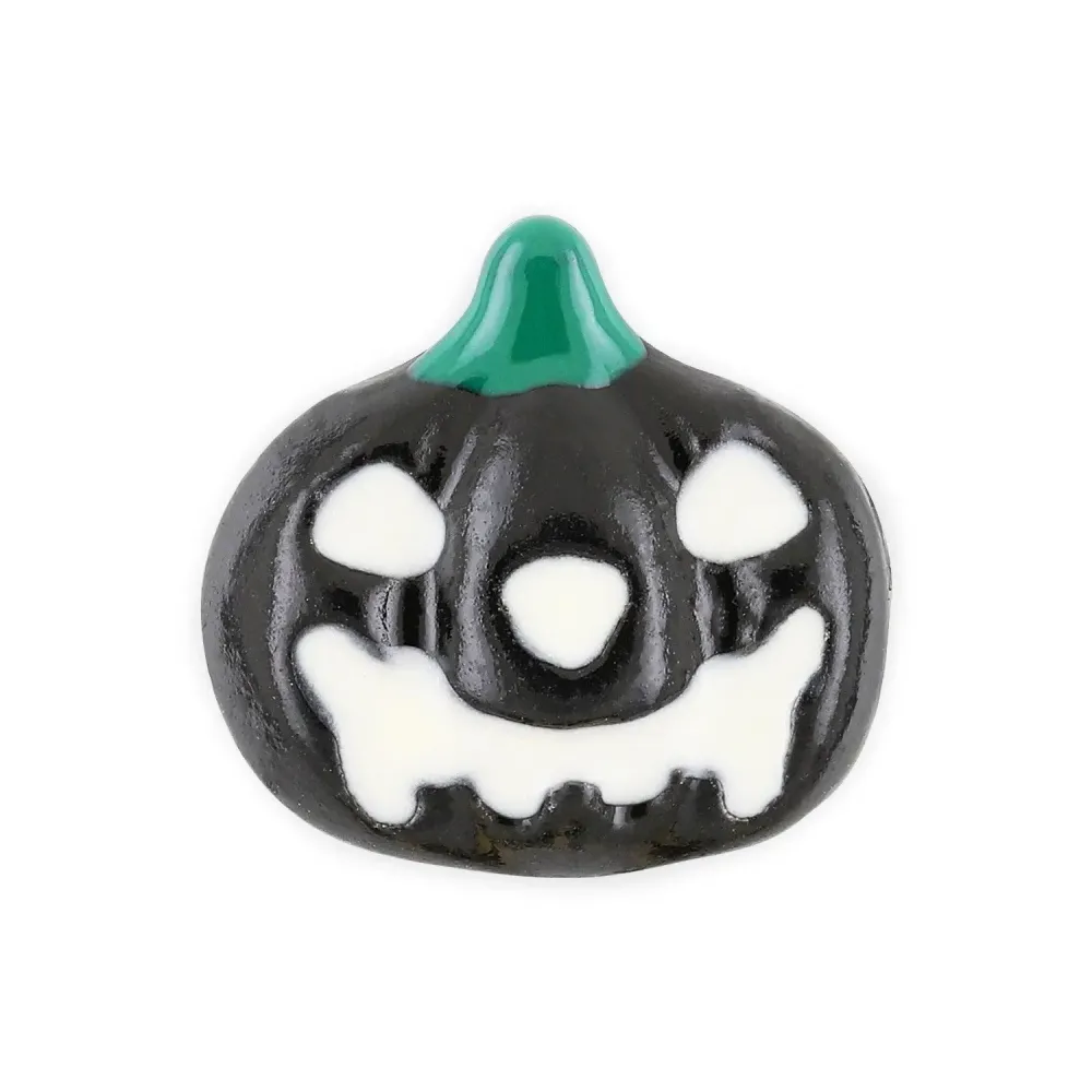 Lonac s 4 crna bundeva Jack o'lantern Halloween privjeska