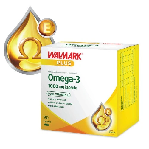 Walmark Omega-3 1000 mg, 90 kapsula
