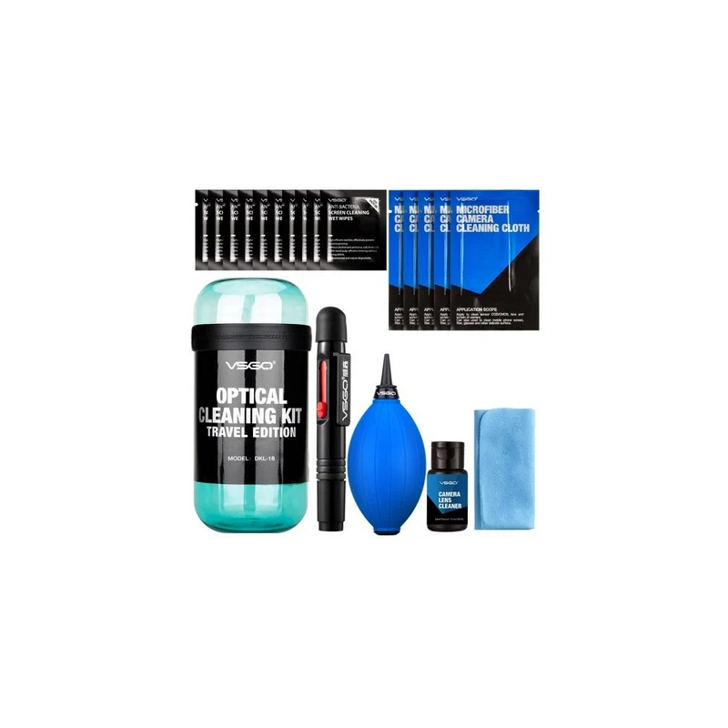 VSGO 6--1 Optical Cleaning Kit TRAVEL (plavi)