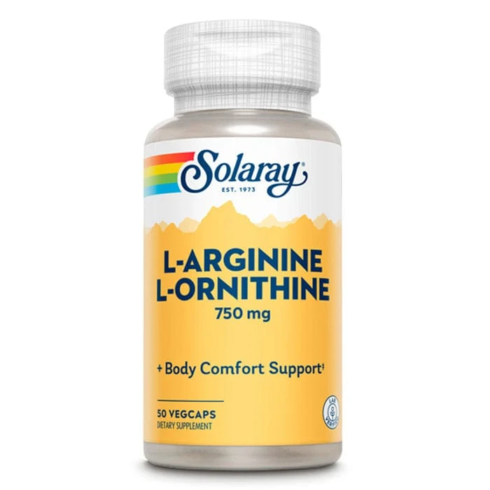 Arginine + Ornithine Solaray 50 kapsula
