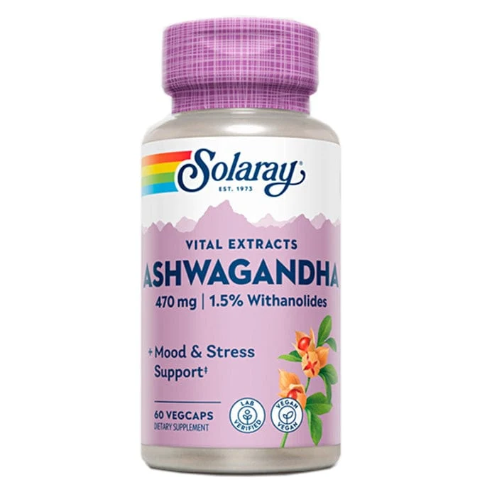 Ashwagandha Solaray 60 kapsula