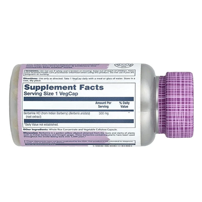 Berberin Solaray 500mg 60 kapsula