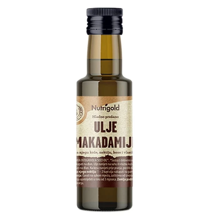 BIO ulje Makadamije 100ml Nutrigold Akcija