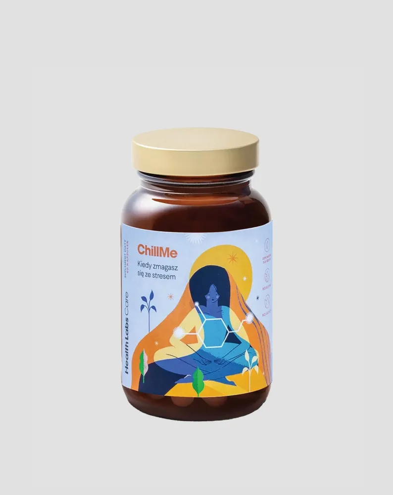 Dodatak protiv stresa s adaptogenima i EGCG ChillMe Health Labs Care 60 kapsula