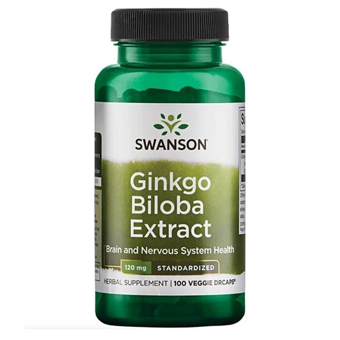 Ginko standardizirani Swanson 100 kapsula