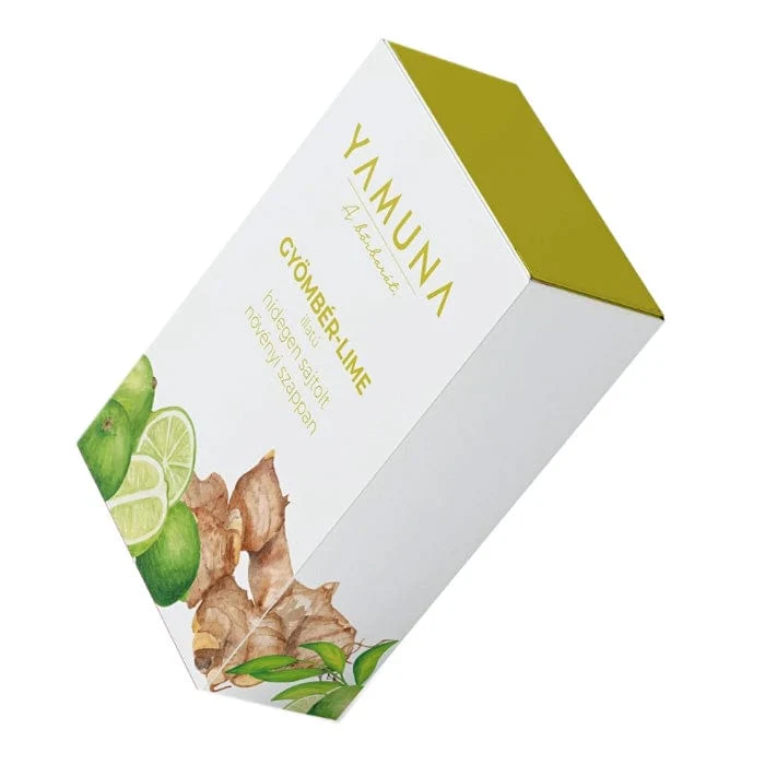 Hladno prešani sapun s đumbirom i limetom Yamuna Cosmetics 110g