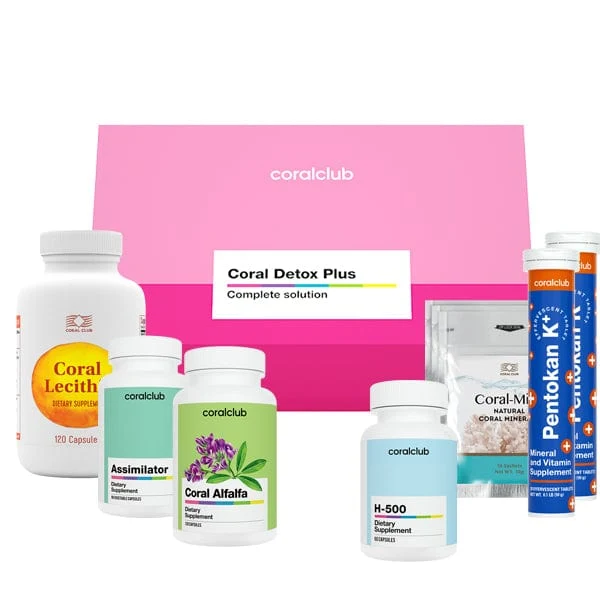 Komplet Coral Detox Plus - Complete Detox Solution