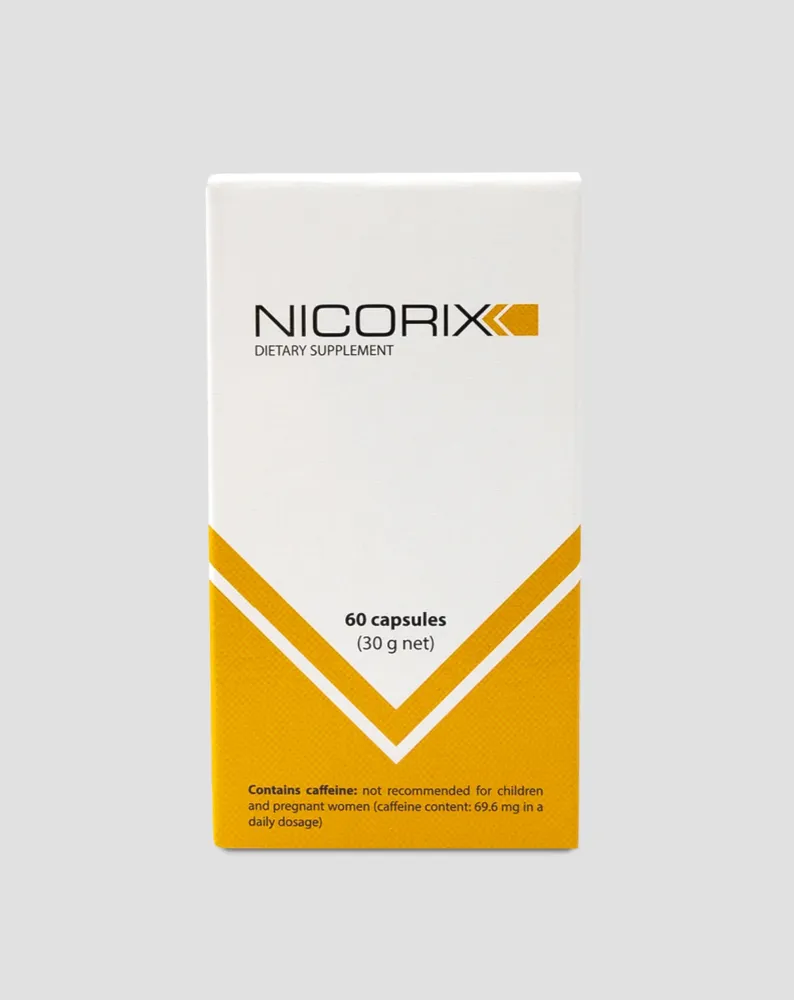 Nicorix tablete za prestanak pušenja bez nikotina 60 kapsula