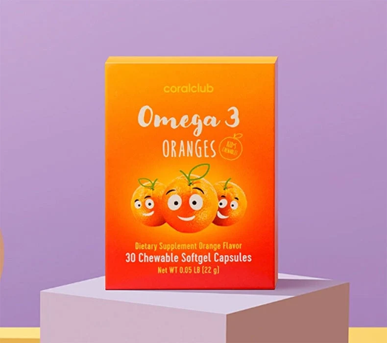 Omega 3 za djecu Coral Club 30 kapsula za žvakanje