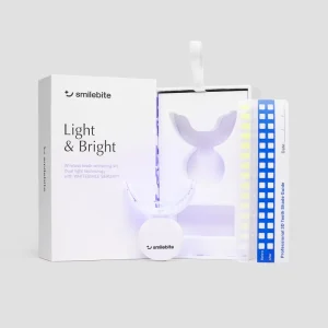 Smilebite Light & Bright Set za izbjeljivanje zubi LED lampa + Whitesmile Serum™