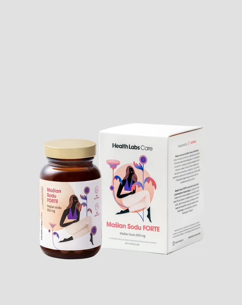 Sodium Butyrate Forte 600mg hrana za posebne medicinske potrebe Health Labs Care 60 kapsula
