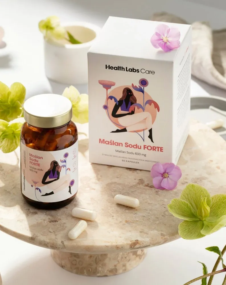 Sodium Butyrate Forte 600mg hrana za posebne medicinske potrebe Health Labs Care 60 kapsula