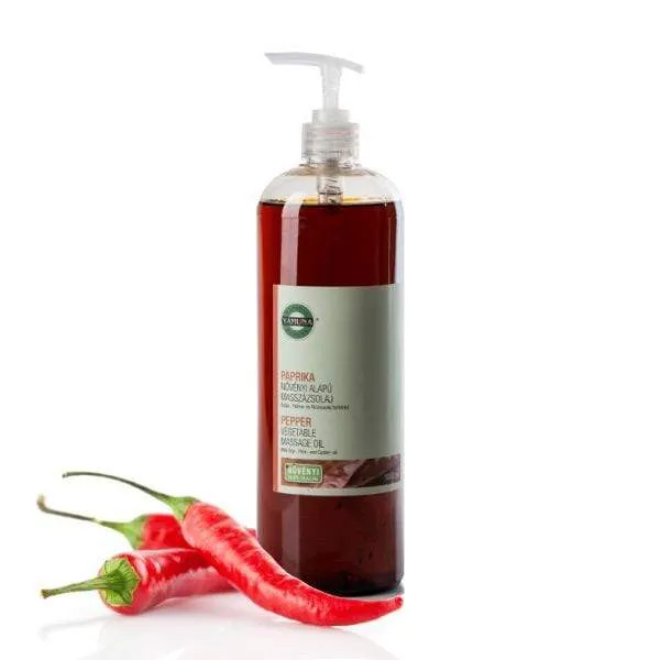 Ulje za profesionalnu masažu s capsaicinom iz paprike Yamuna Cosmetics 1L