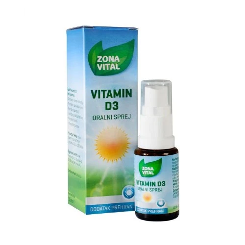 Vitamin D3 u spreju, 15 ml