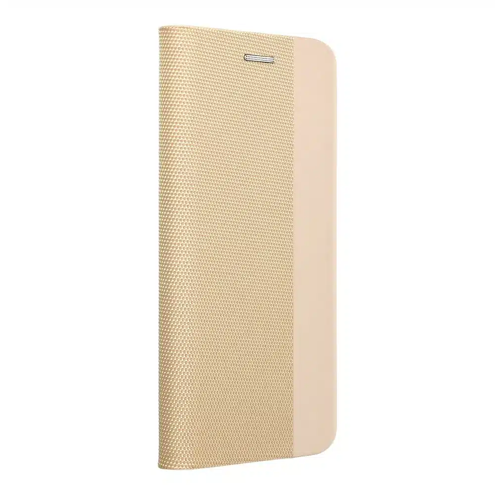 SENSITIVE Book preklopna maska za HUAWEI P Smart 2021 zlatna