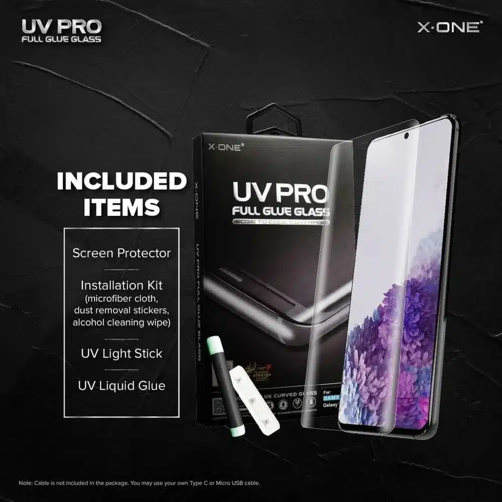 X-ONE UV PRO kaljeno staklo - za Huawei P30 Pro (case friendly)