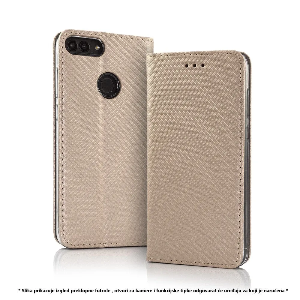 Preklopna futrola za Huawei P40 Lite E - zlatna