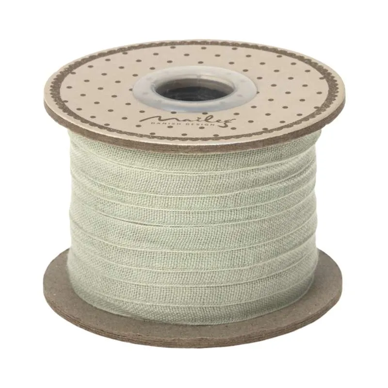 Maileg Poklon traka - Mint - 25 metara/0.6 cm.