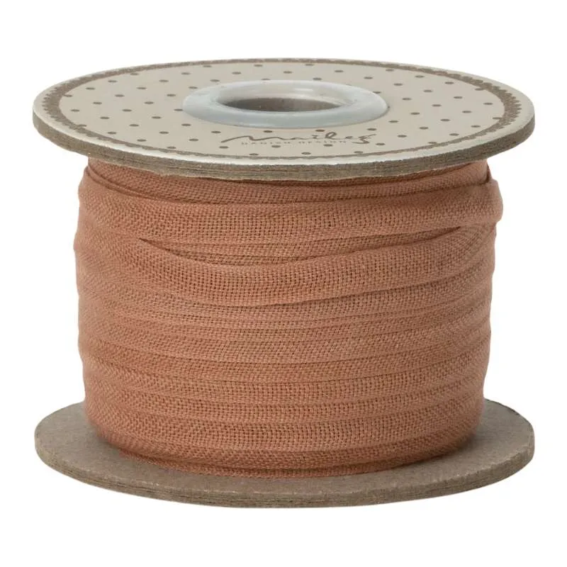 Maileg Poklon traka - Vintage Rosa - 25 metara/0.6 cm.