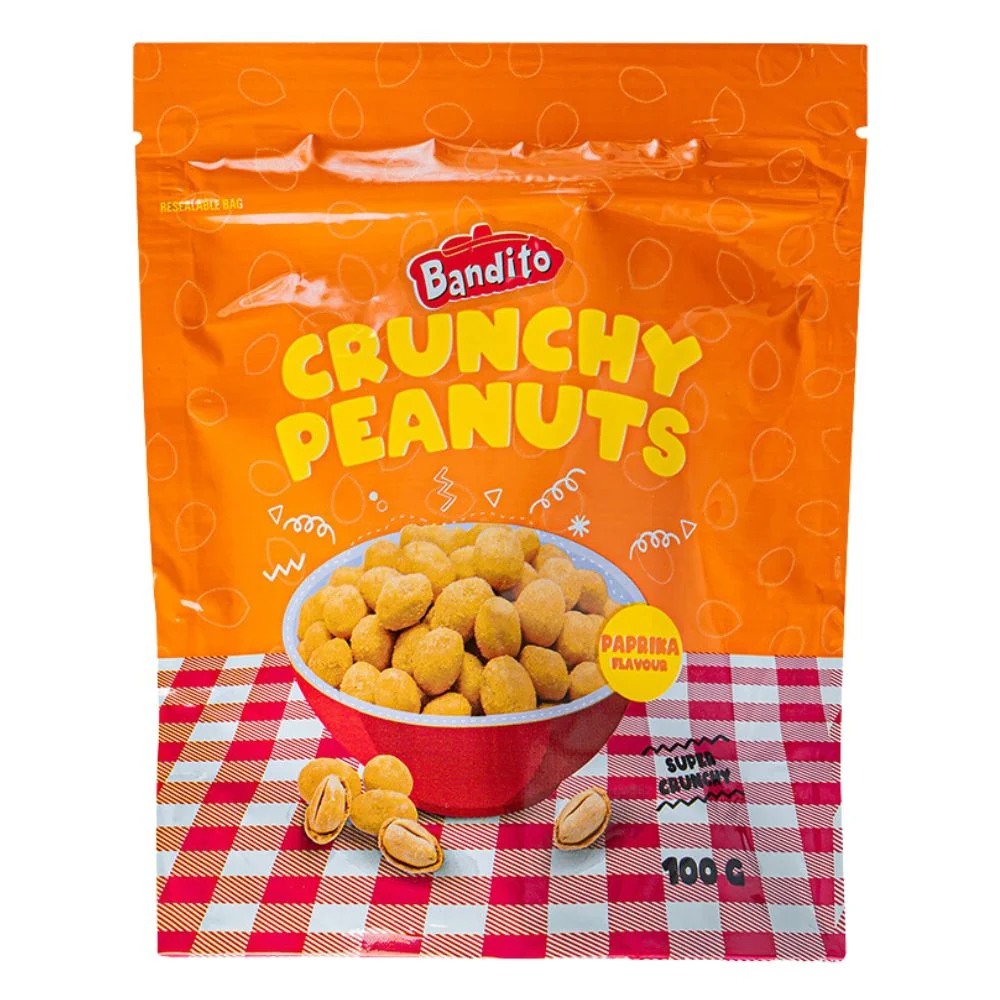 Bandito Crunchy Peanut Paprika, prženi kikiriki s okusom paprike od 100g