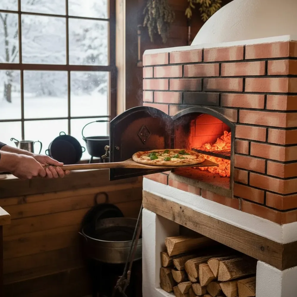 Pećnica na drva za kruh i pizzu - AF90P
