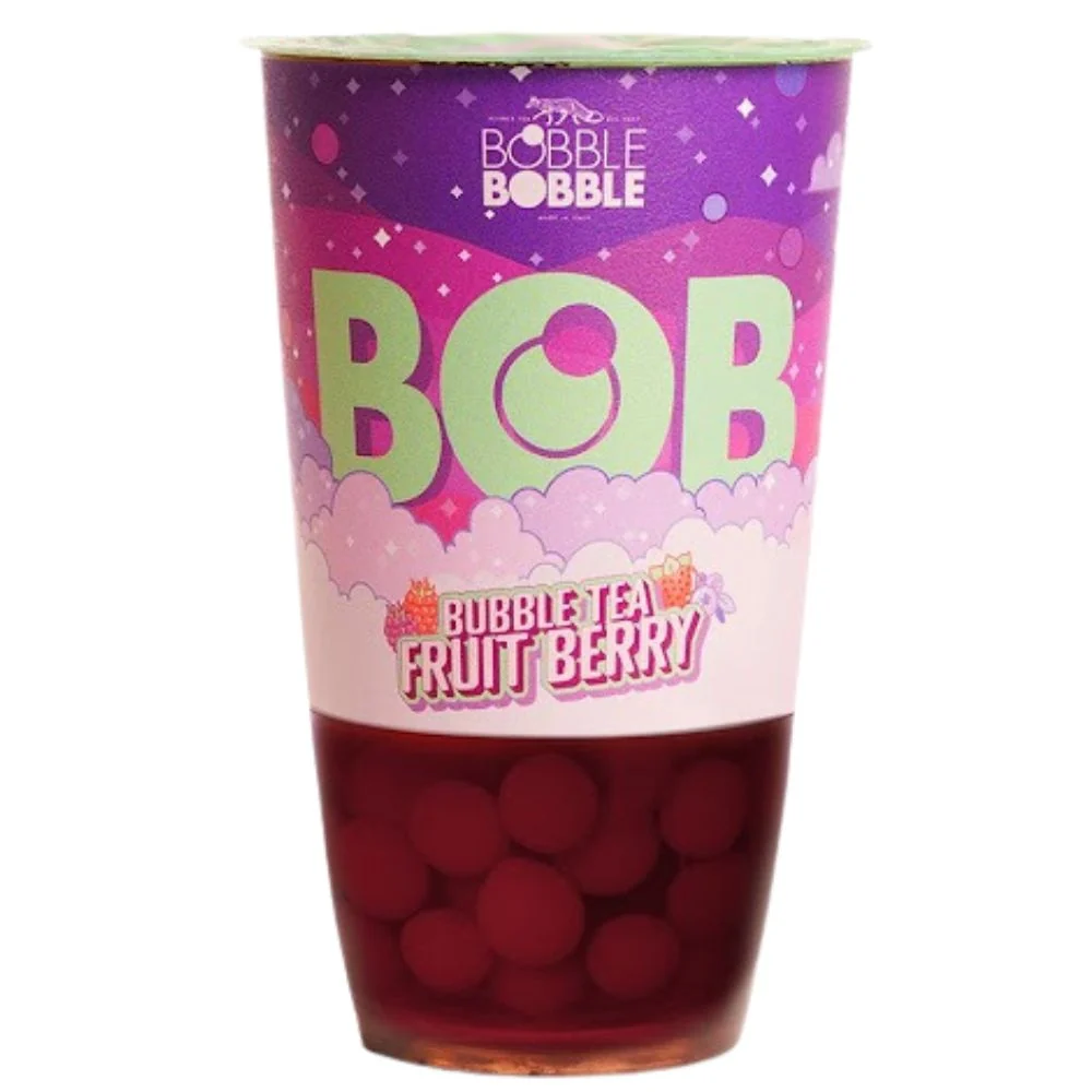 Bob Bubble Tea Fruit Berry, bubble tea s okusom šumskog voć od 360ml