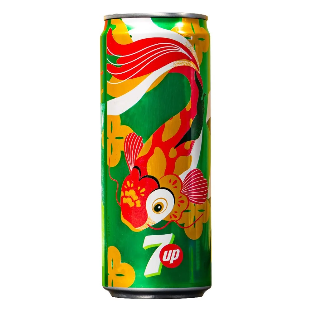 7 Up Koi Carp Lemon, gazirano piće s okusom limuna od 330ml