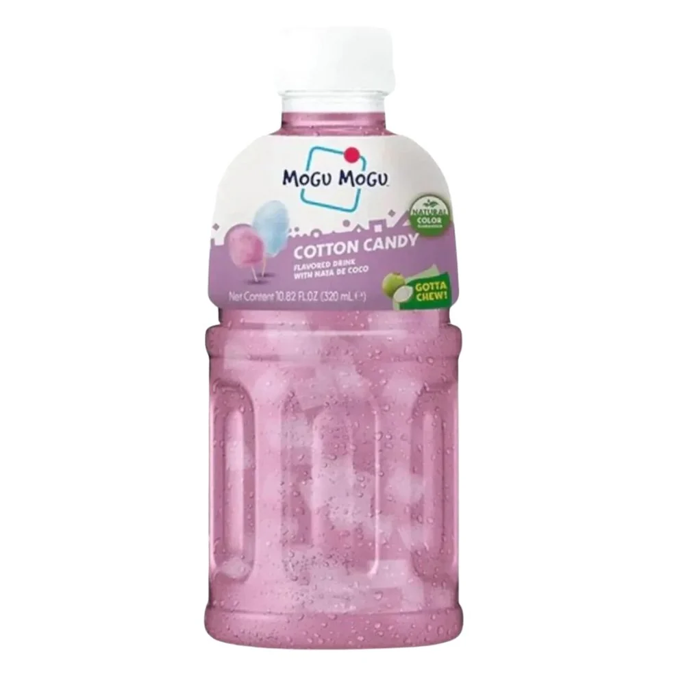 Mogu Mogu Cotton Candy, piće s okusom šećerne vate od 320ml