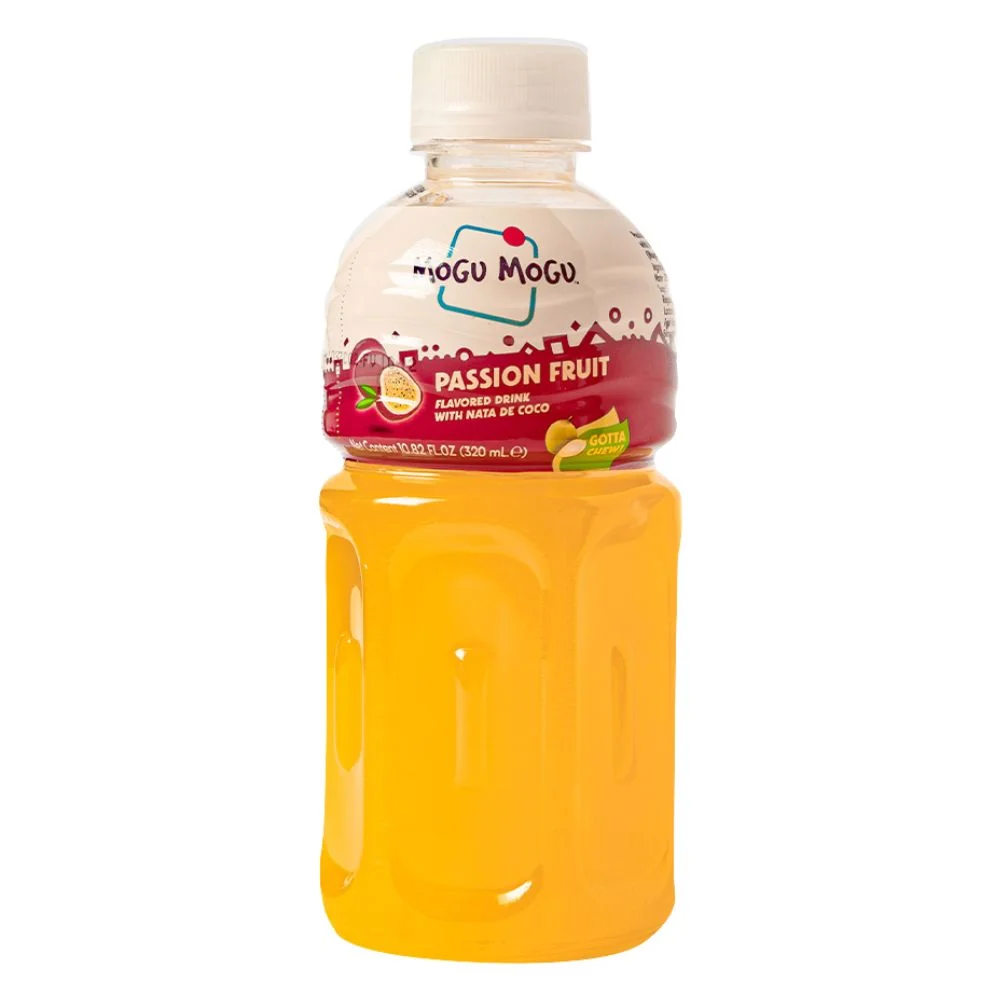 Mogu Mogu Passion Fruit Flavored Drink, napitak s okusom marakuje s nata de coco od 320ml