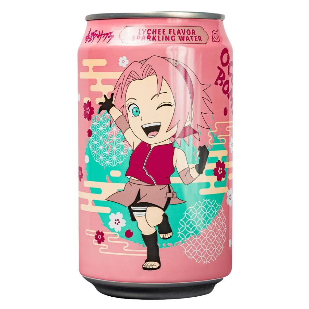 Ocean Bomb Sakura Lychee Sparkling Water, gazirano piće s okusom ličija od 330ml