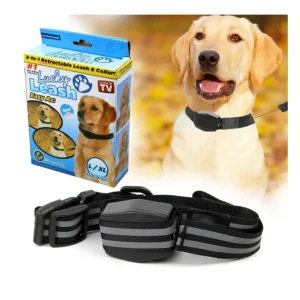 Povodac i ogrlica na izvlačenje Lucky leash