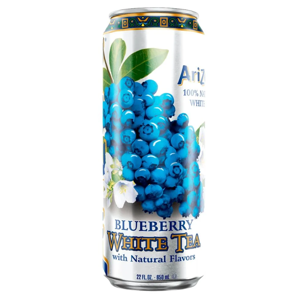 Arizona Blueberry White Tea, bijeli čaj od borovnice od 650 ml