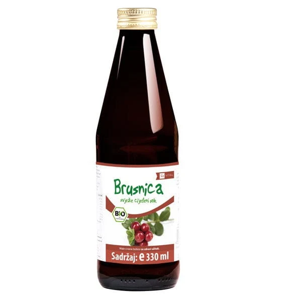 BIO Brusnica sok 330ml
