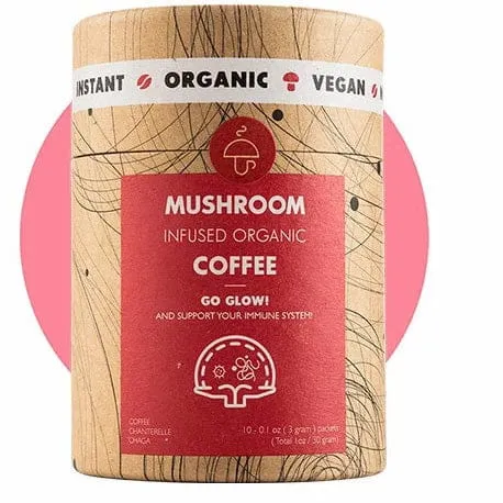 BIO Go glow instant kava obogaćena gljivama 10x3g Mushroom Cups