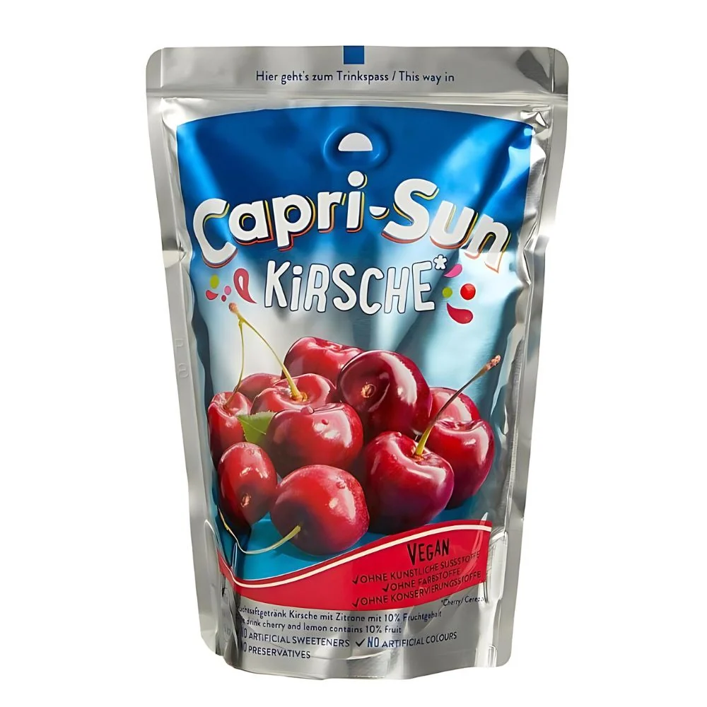 Capri Sun Kirsche, napitak s okusom višnje od 200ml