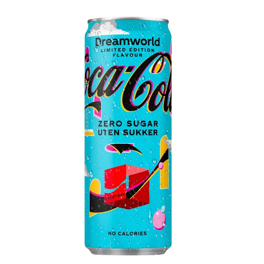 Coca Cola Zero Dreamworld, piće s okusom cola od 250ml